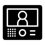 Icono videoportero intercomunicador